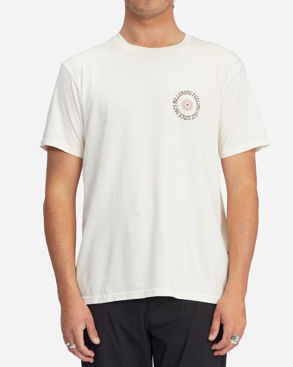 Billabong Worshipper Wave Washed Krátké Sleeve T-Shirt Bílé | DTASEK-905