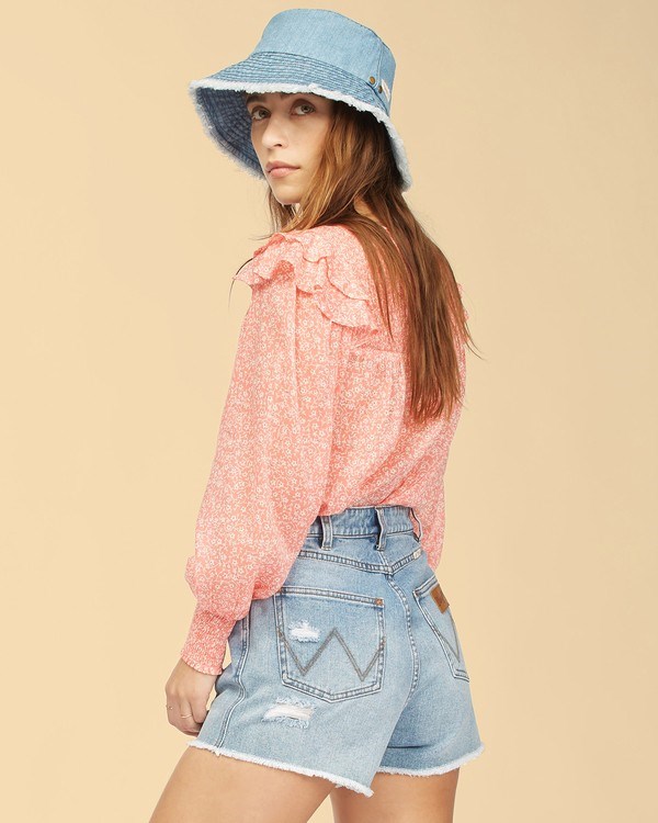 Billabong Wrangler Carefree Top Růžové | TGKPCO-283