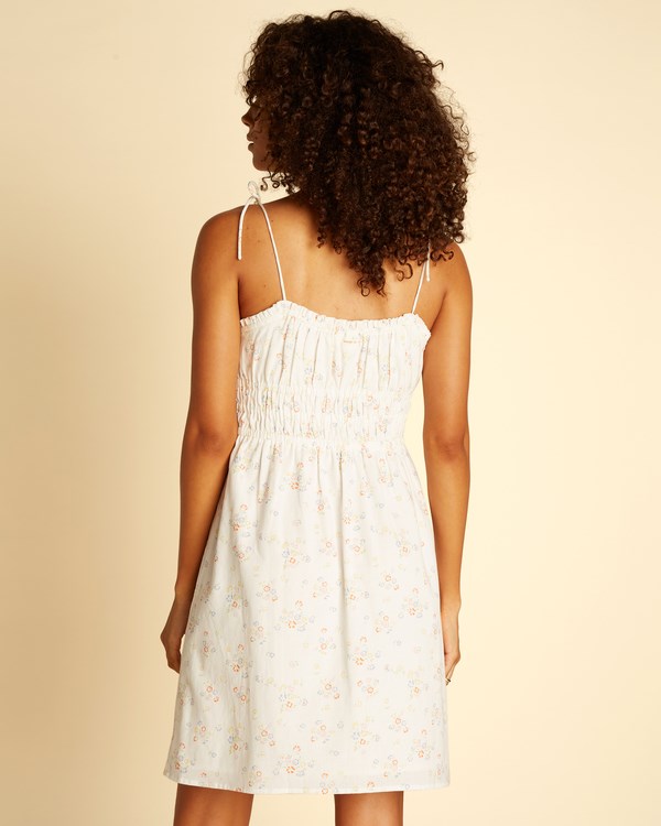 Billabong Wrangler Little Damsel Mini Šaty Salt Crystal | GFTJNO-031
