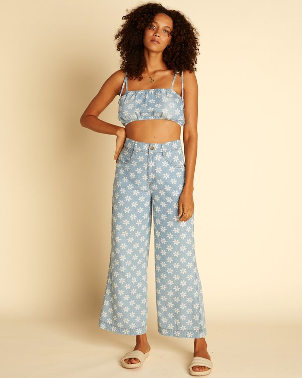 Billabong Wrangler Perfect Pair Crop Top Blankyt | SPZVYI-528