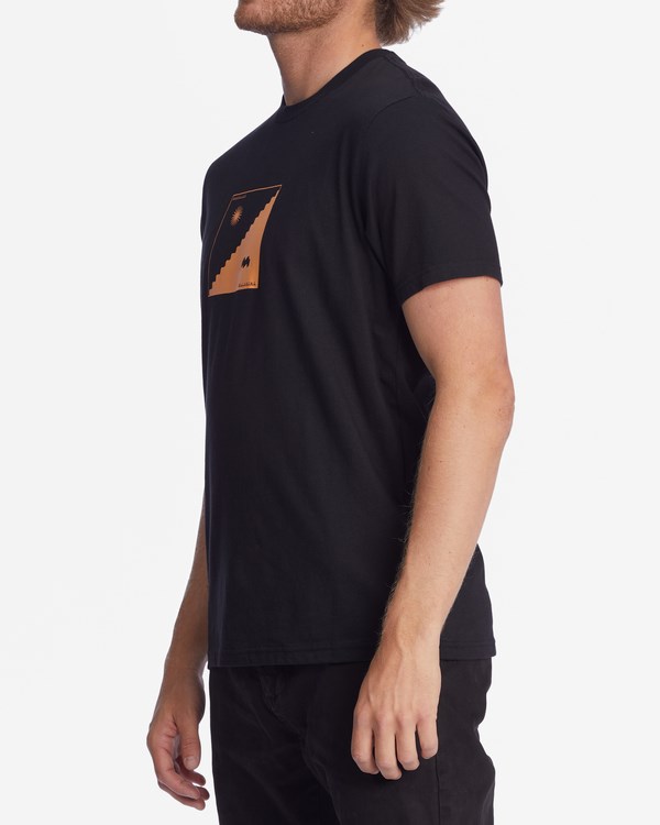 Billabong Wrangler United By Organic Krátké Sleeve T-Shirt Černé | MHZTYS-497