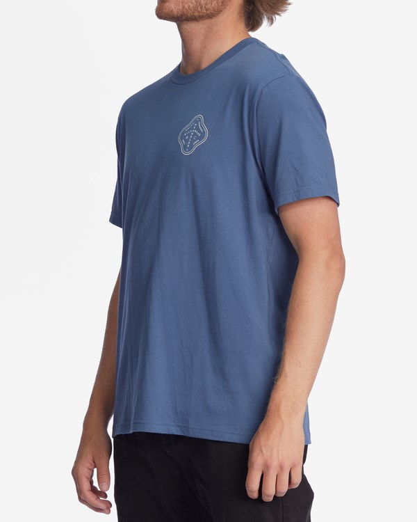 Billabong Wrangler Vast And Free Organic Krátké Sleeve T-Shirt Eclipse | RZQBHY-591
