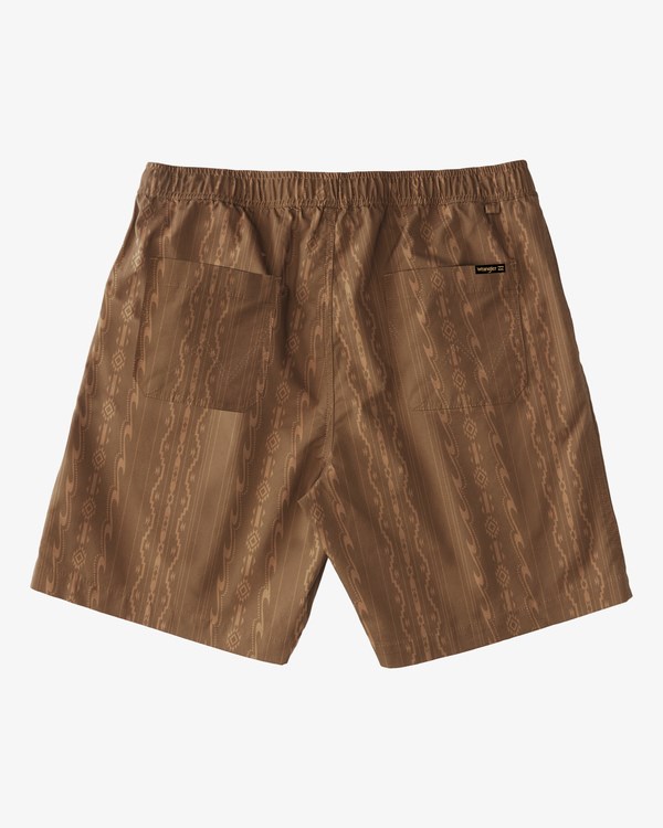 Billabong Wrangler Wesley Elastic Organic Bavlněné Walkshorts 19