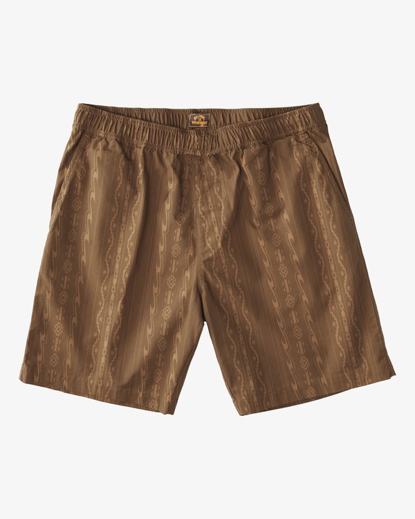 Billabong Wrangler Wesley Elastic Organic Bavlněné Walkshorts 19\
