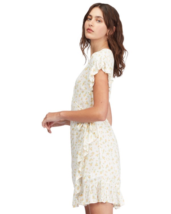 Billabong Wrap And Roll Woven Šaty Salt Crystal | VRBJSP-918