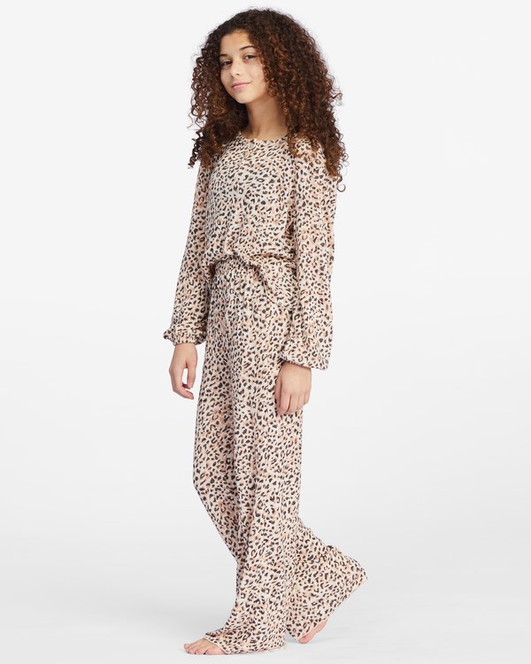 Billabong Široké Eyes Knit Pants Animal | GDBEML-765