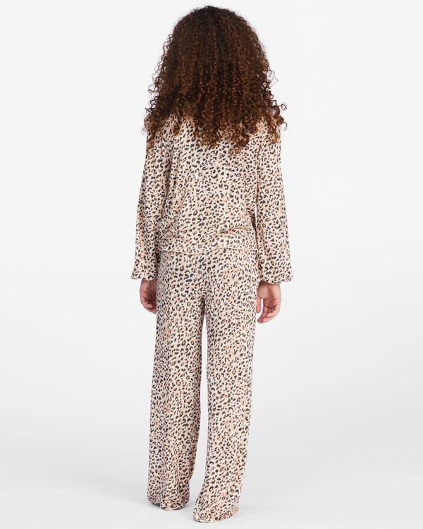 Billabong Široké Eyes Knit Pants Animal | GDBEML-765