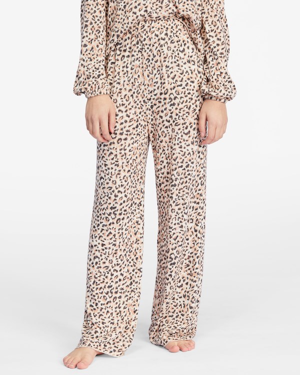 Billabong Široké Eyes Knit Pants Animal | GDBEML-765